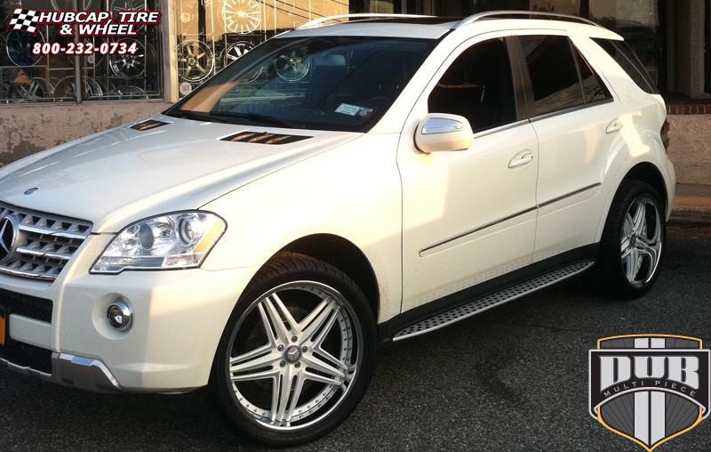 vehicle gallery/mercedes benz gl class dub x 58 22X9  Matte Black w/ Red Accents wheels and rims